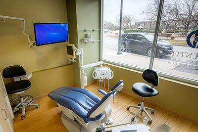 TCDO dental exam area